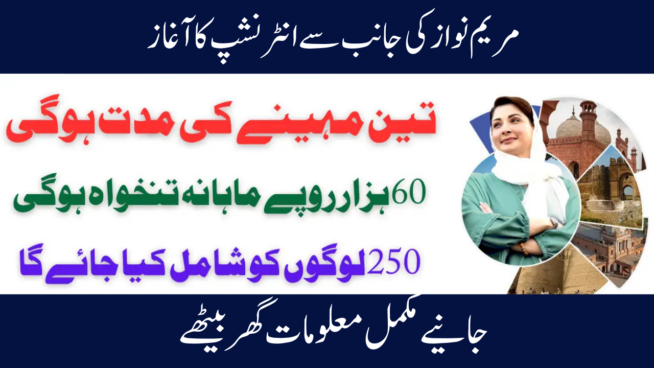 The Maryam Nawaz Punjab Tourism Internship Program