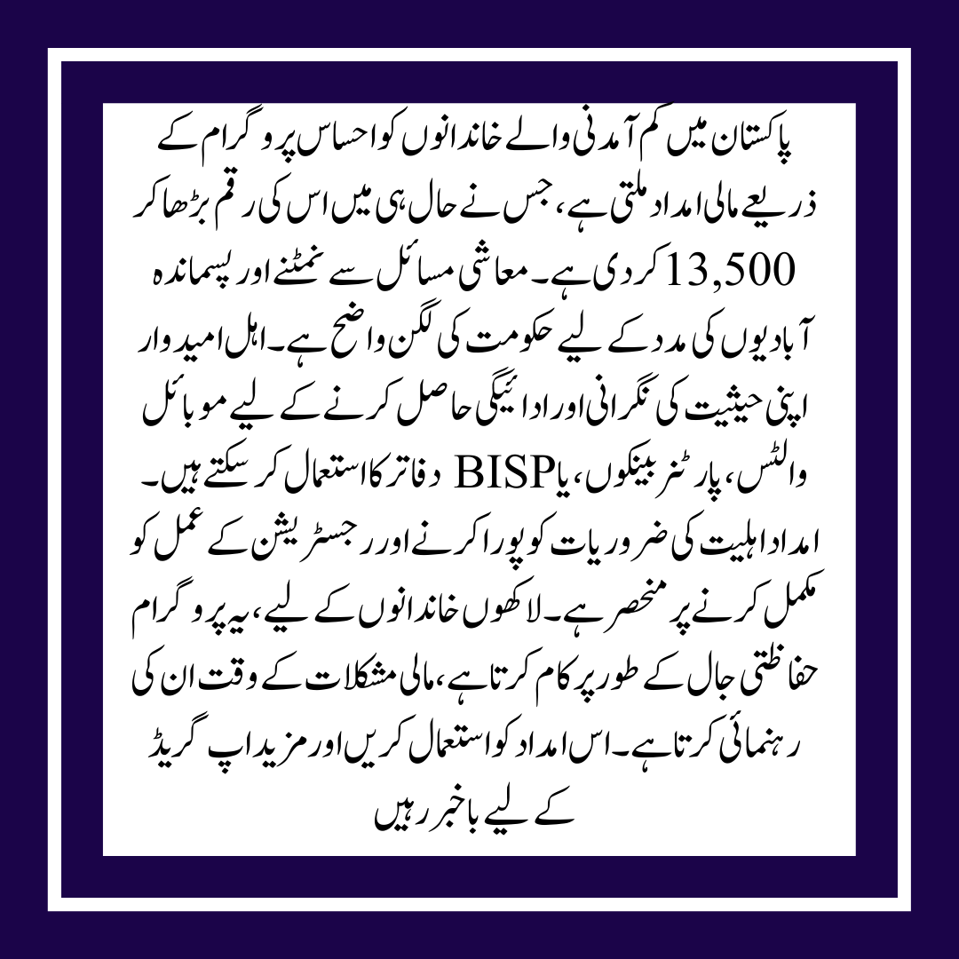 Web Portal Ehsaas Program 8171 2025: Women's Eligibility and Registration Process